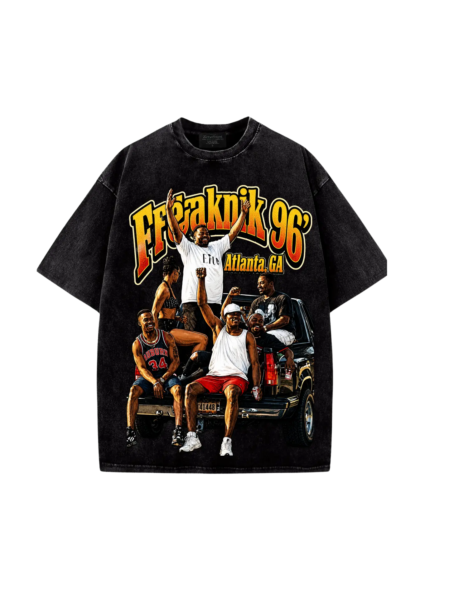 Freaknik 96' Atlanta Tee front