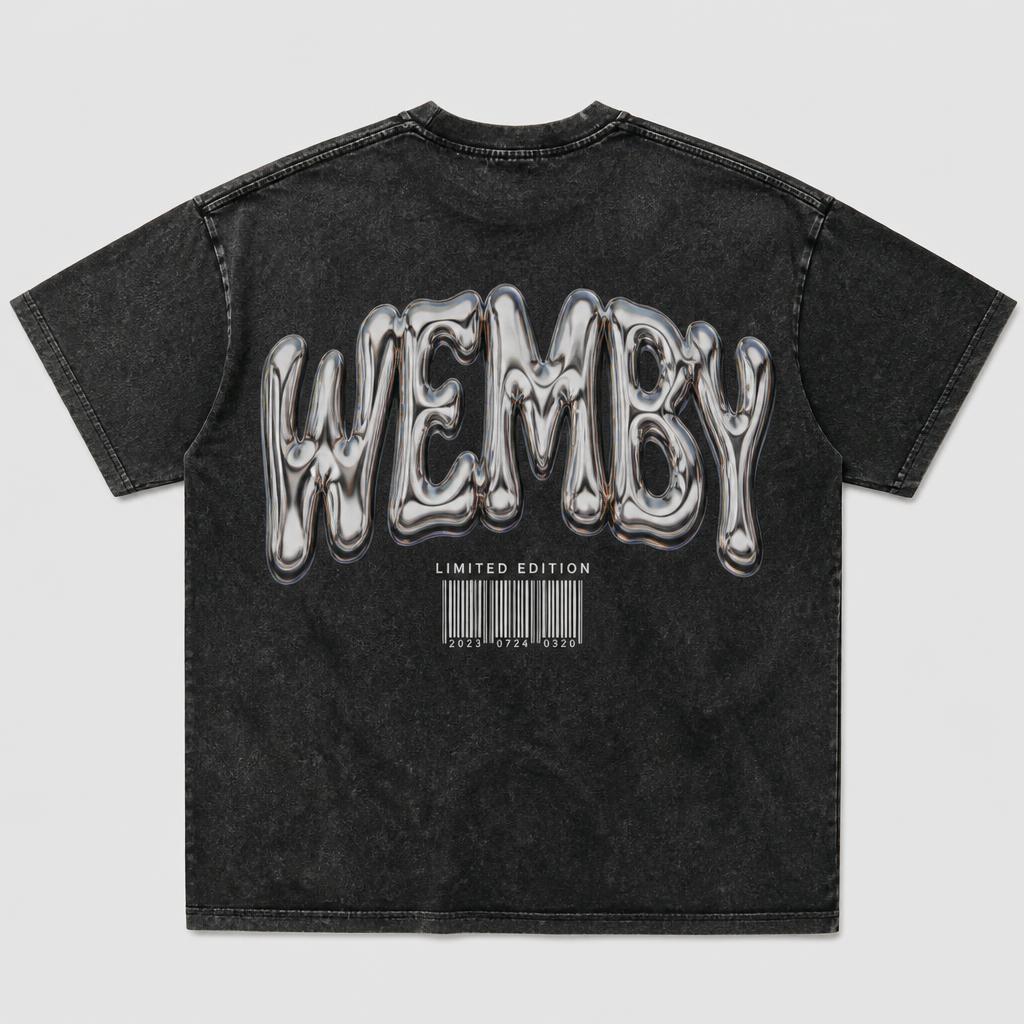 Victor Wemby Chrome Tee back