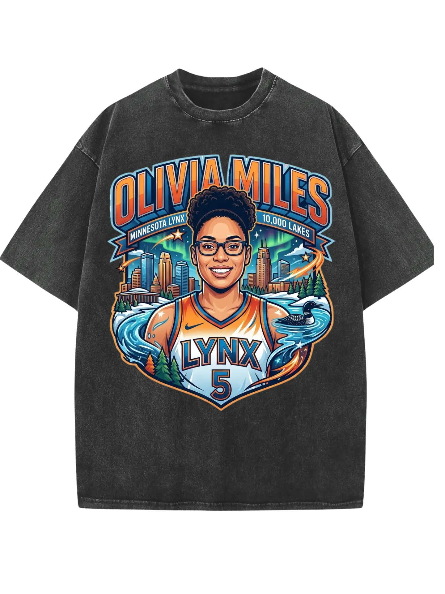 Olivia Miles Minnesota Lynx Tee — front